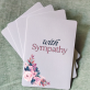 Customized Sympathy Cards | 9.25 x 15 CM Customized Sympathy Cards | 9.25 x 15 CM